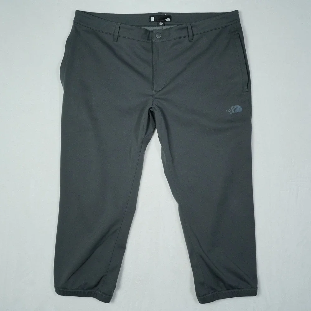 The North Face WindWall Mens Crop Pants Size 38 Dark Gray Outdoor Hiking